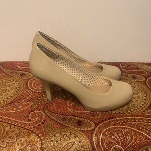 Madden Girl Cream Heels